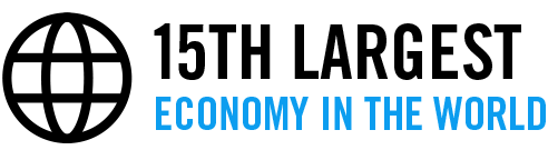 15th largest economy in the world