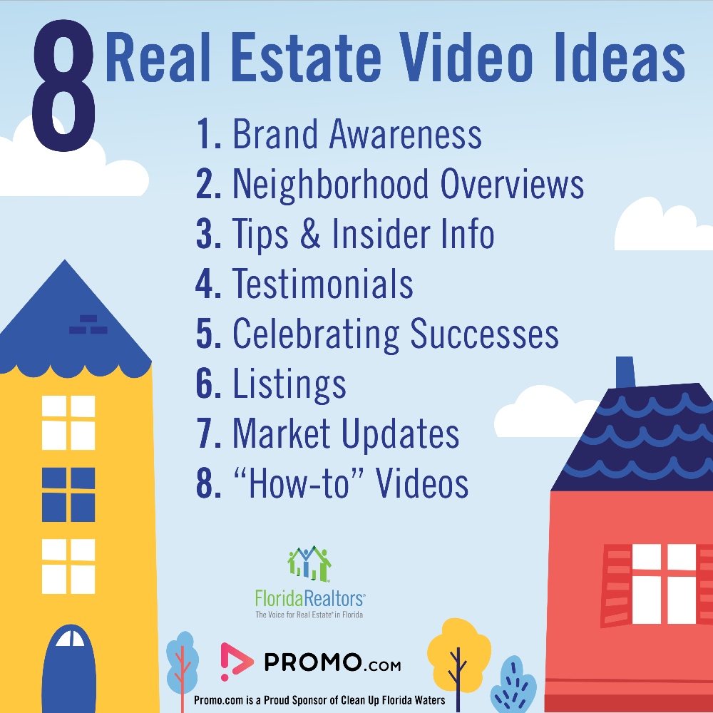 8 Real Estate Video Ideas Florida Realtors