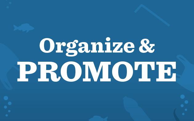 Clean up florida waters organize and promote