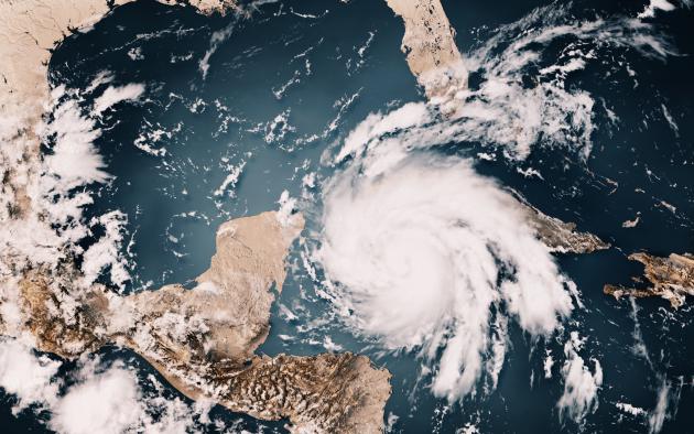 Hurricane Ian satellite image