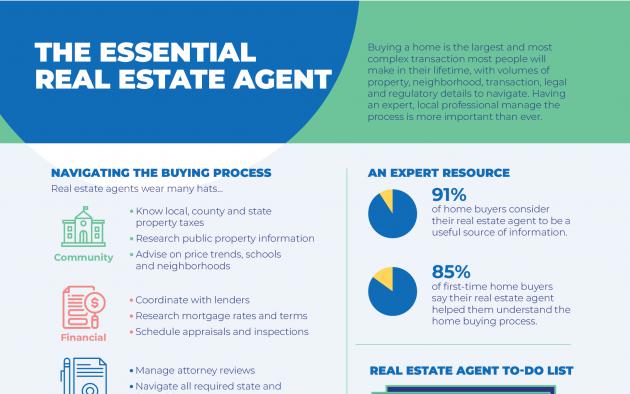 the essential real estate agent infographic