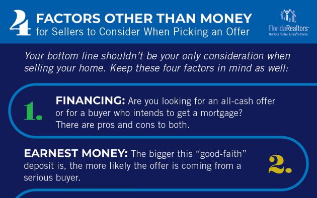 Factor for sellers to consider infographic