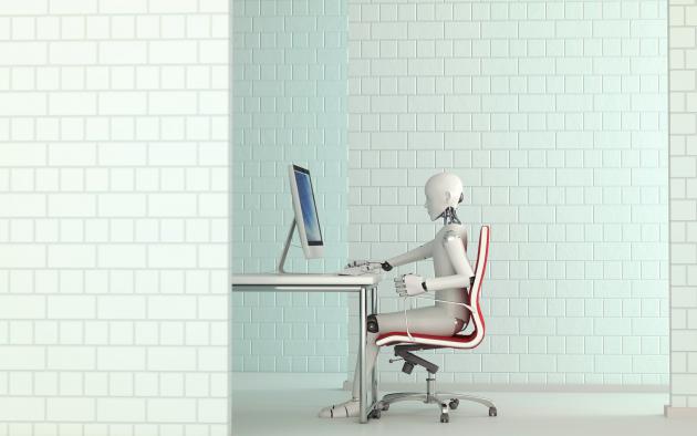 robot using a computer