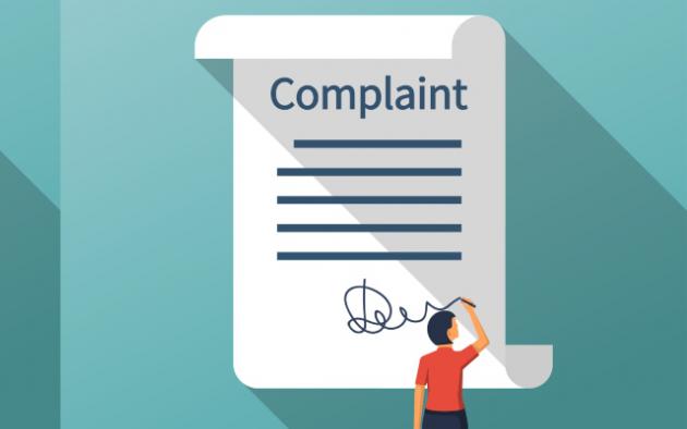 filing a complaint illustration