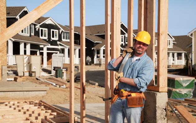 construction worker on work site