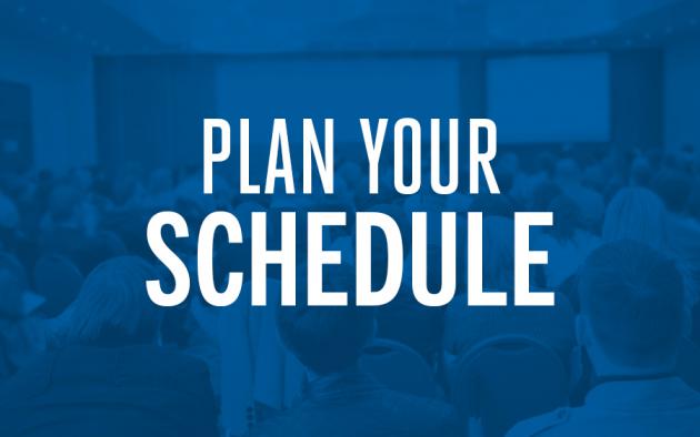 Plan Your Schedule