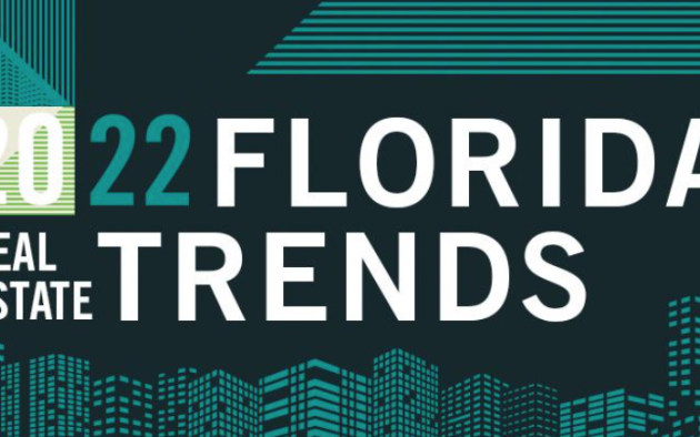 Green graphic that says 2022 Florida Real Estate Trends