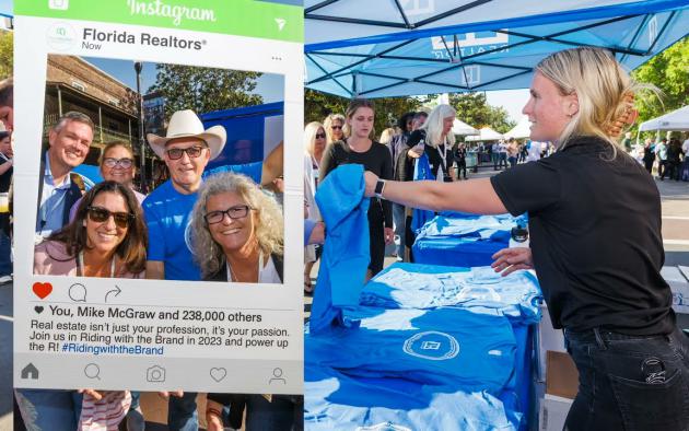 Florida Realtors is Proud to be #RidingWithTheBrand