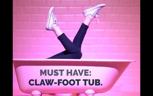Must Have: Clawfoot Tub