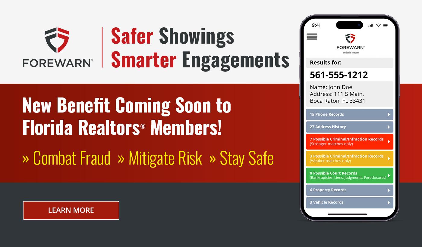 Forewarn Member Benefit