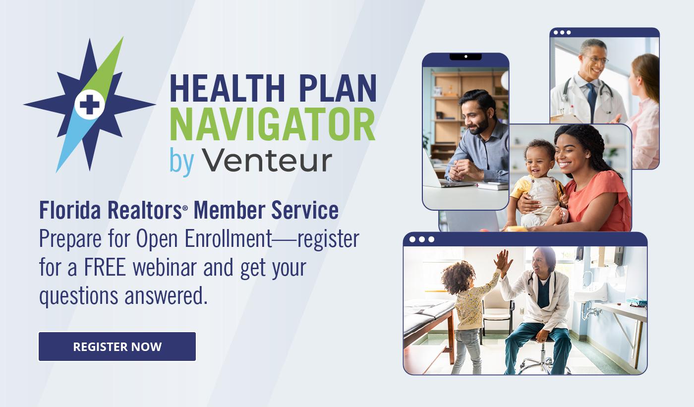 Health Plan Navigator by Venteur, Florida Realtors Member Service