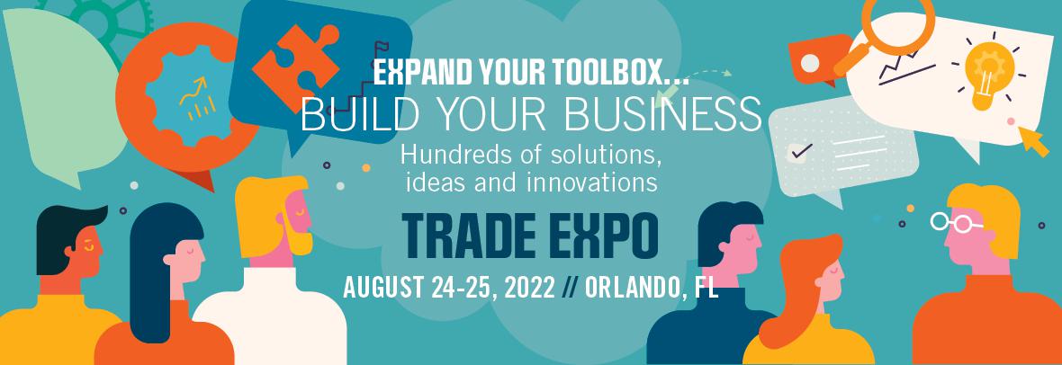 Expand your toolbox and build your business trade expo slide