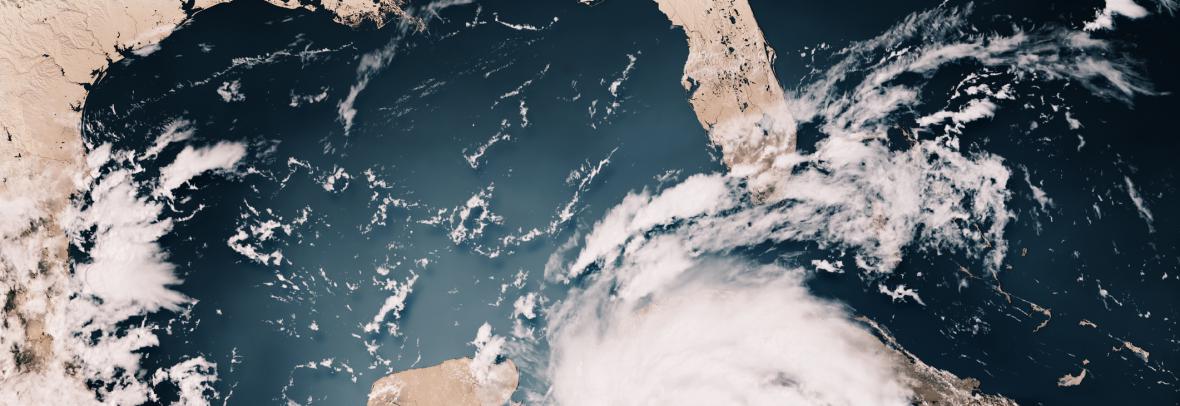 Hurricane Ian satellite image