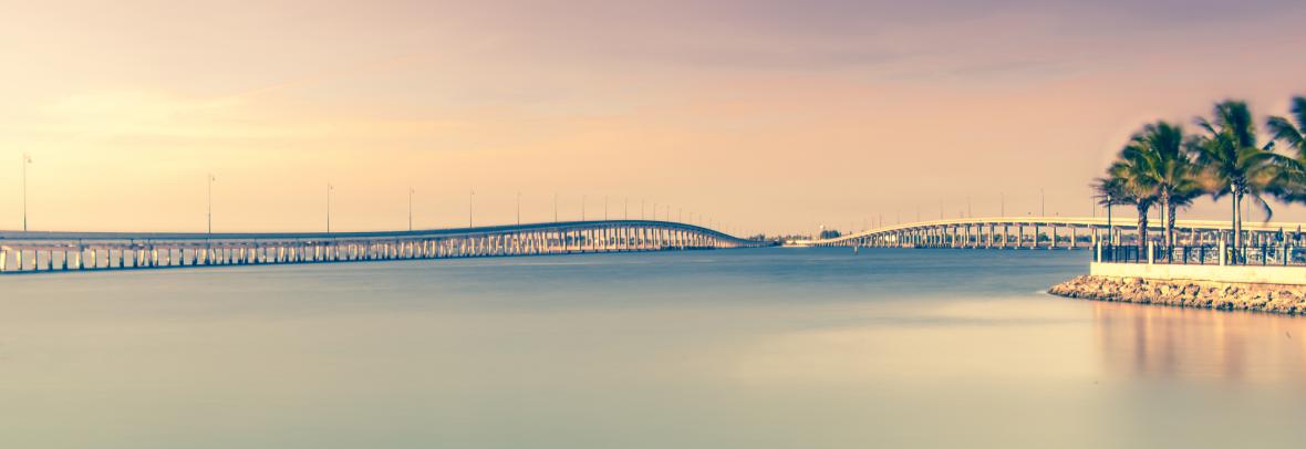 Sunset over the Gulf of Mexico from Punta Gorda