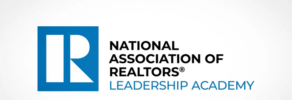National Association of Realtors Leadership Academy and Realtor R logo