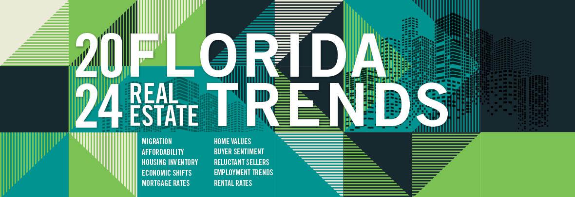 2024 Florida real estate trends graphic