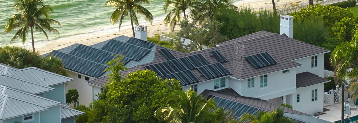 Solar Panels on Florida Home