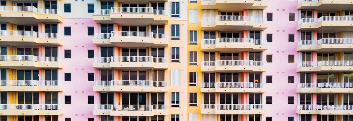 exterior of condos in key biscayne, florida