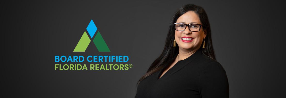 Desiree Avila Florida Realtors Board Certified