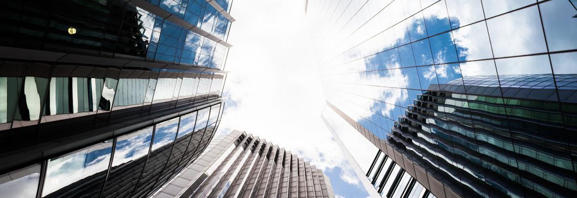 buildings ground view