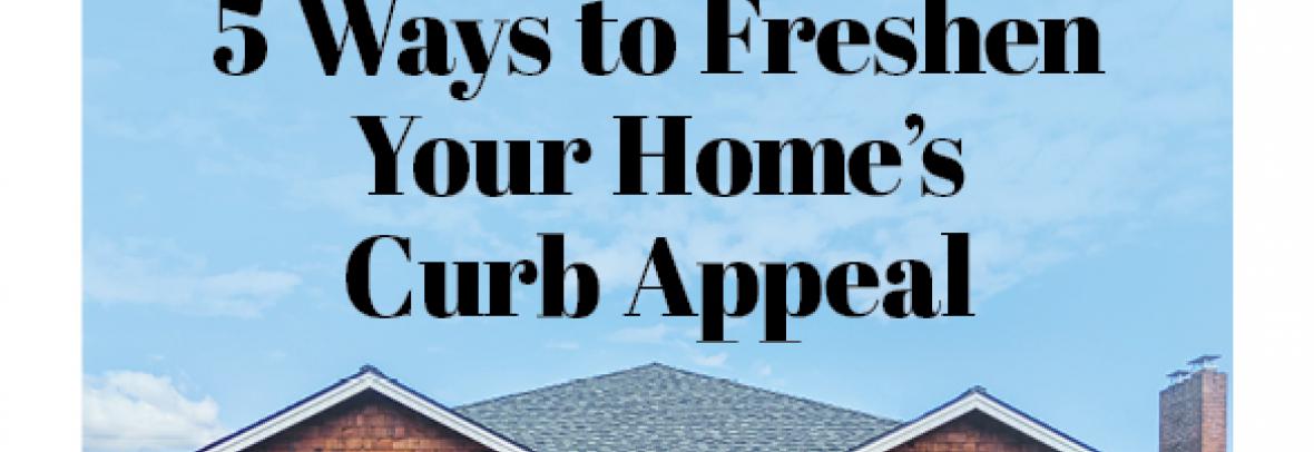 fresh curb appeal infographic