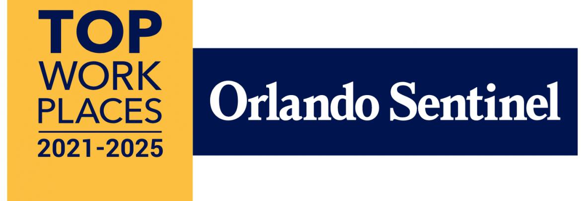 "Orlando Sentinel Top Workplaces 2021-2015"