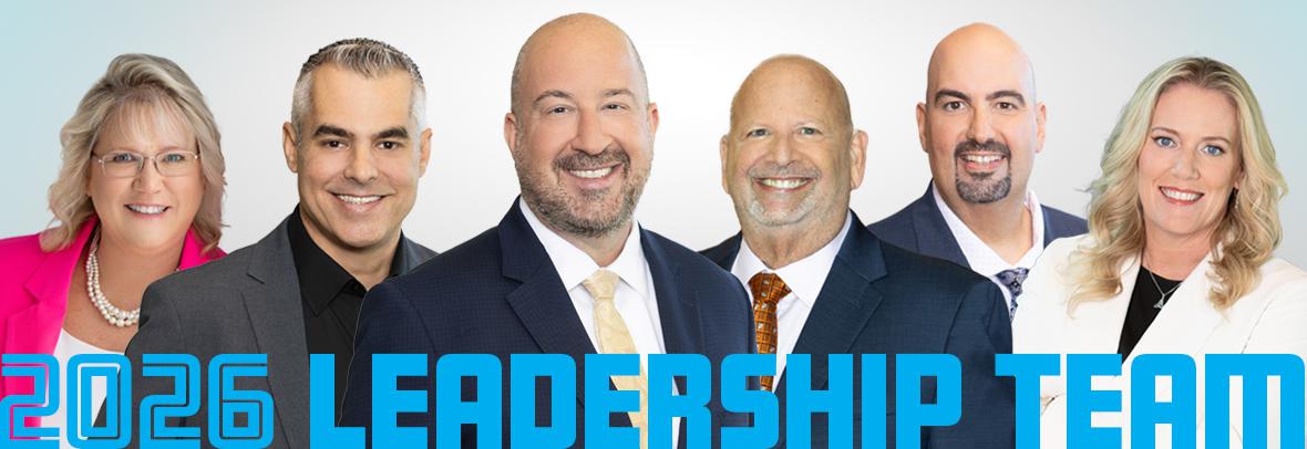 Cyndee Haydon, Jorge Guerra, Chuck Bonfiglio Jr., Jeff Levine, Fernando Arencibia Jr. and Margy Grant