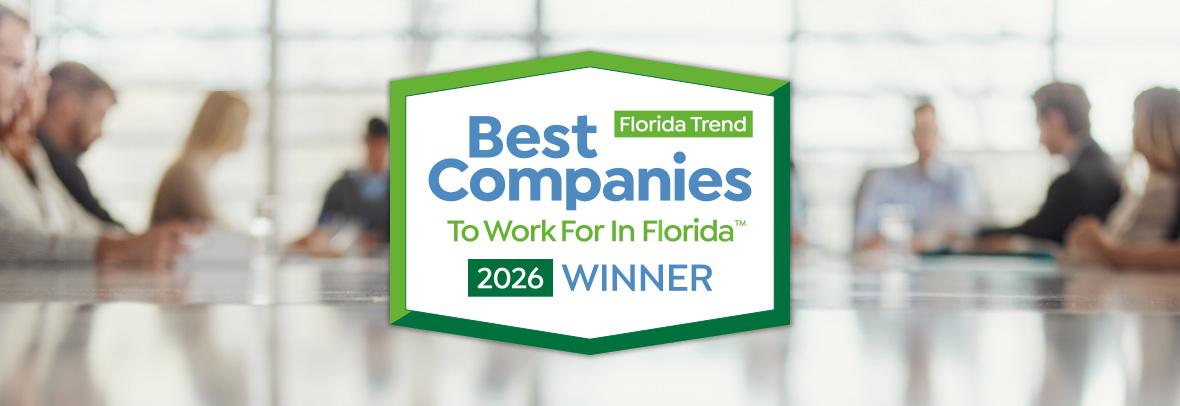 Best Companies to Work for in Florida 2026 Winner