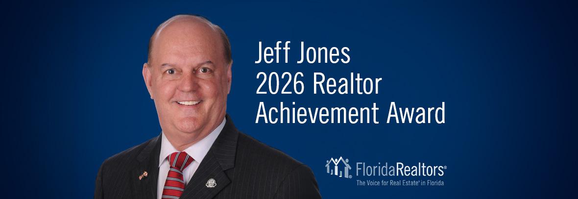 2026 Realtor Achievement Award winner Jeff Jones