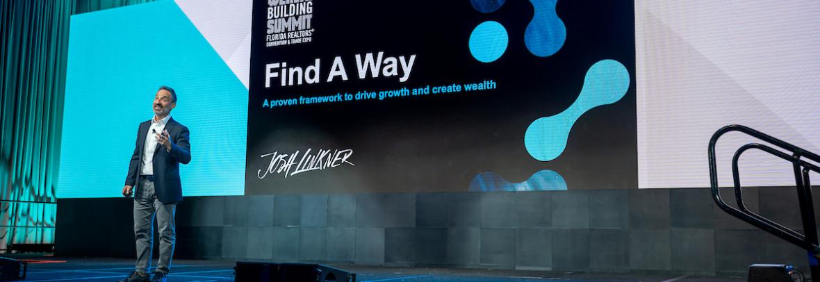 Josh Linkner at Wealth Building Summit at 2026 convention