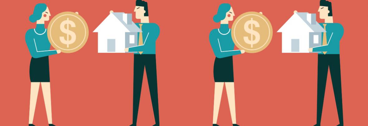 illustration of buyer and seller