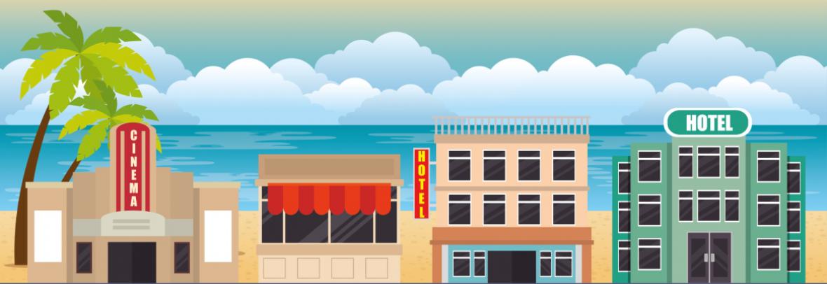 florida commercial property illustration