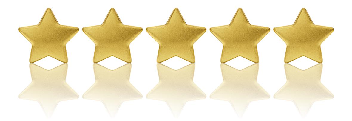 5 Stars, professionalism