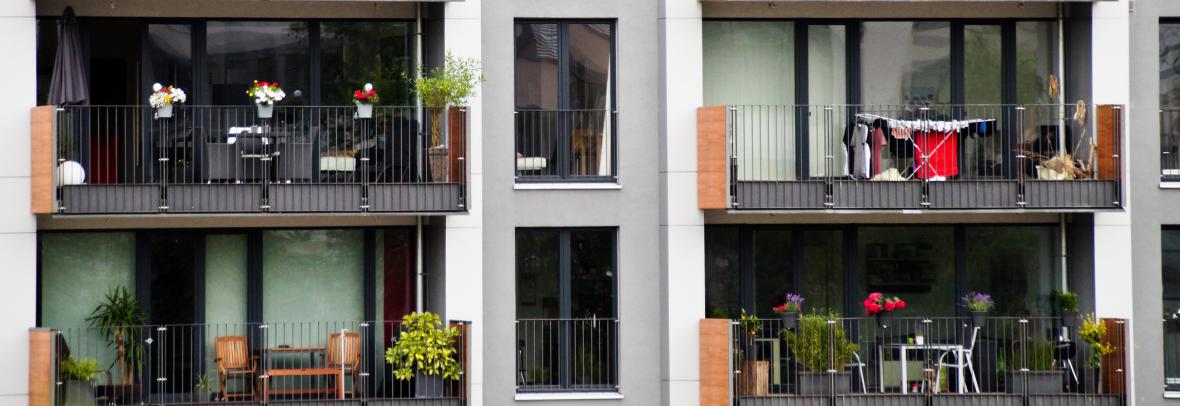 apartment balconies