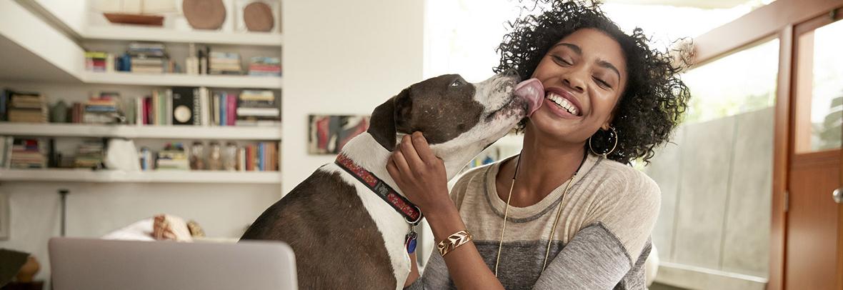 Woman with Dog