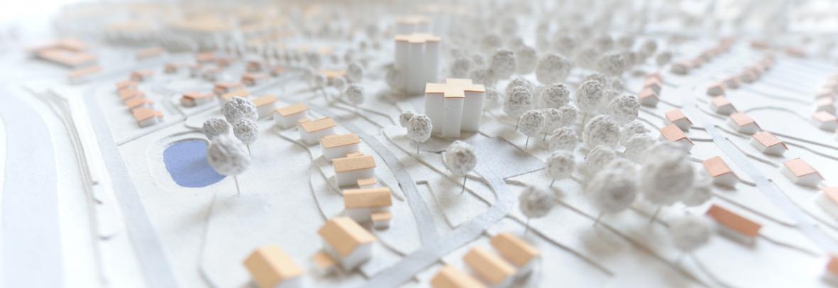 model of a neighborhood