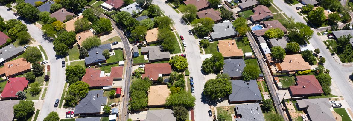 New American Houses from Above