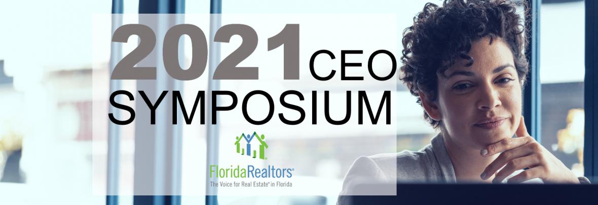 2021 CEO symposium woman at laptop