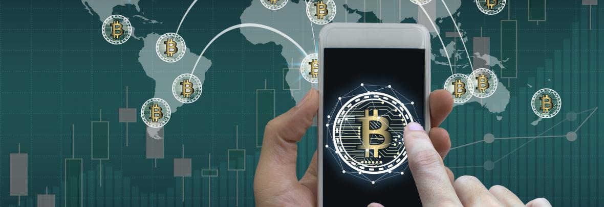 Many with cellular phone trading internationally with Bitcoin