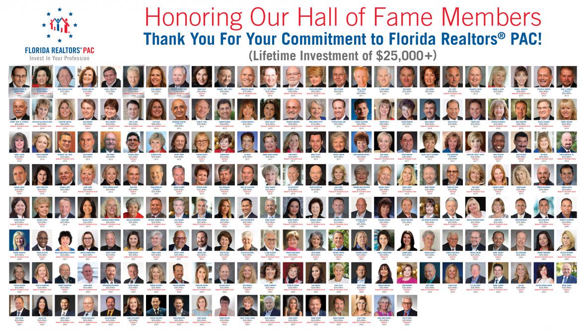 2024 Florida Realtors PAC Hall of Fame
