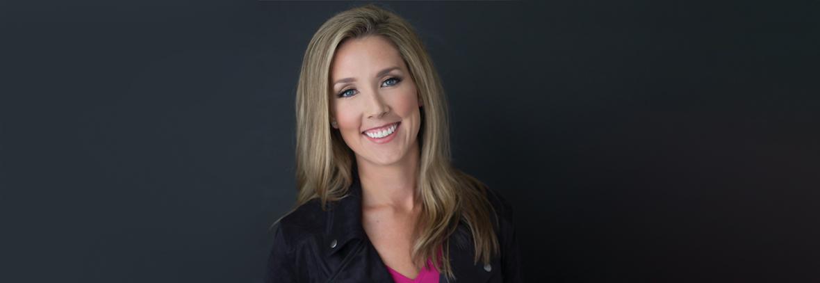 Photo of Lauren Sisler on grey background
