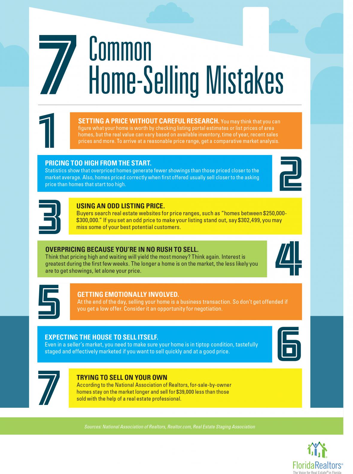 7 Common Home-Selling Mistakes