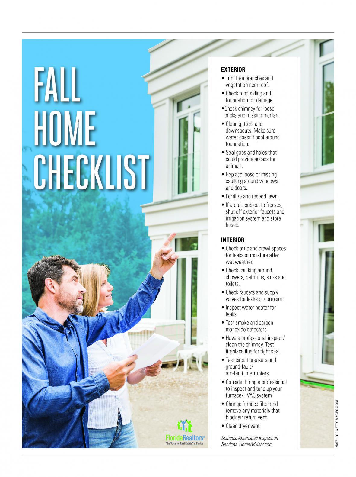 Fall Home Checklist