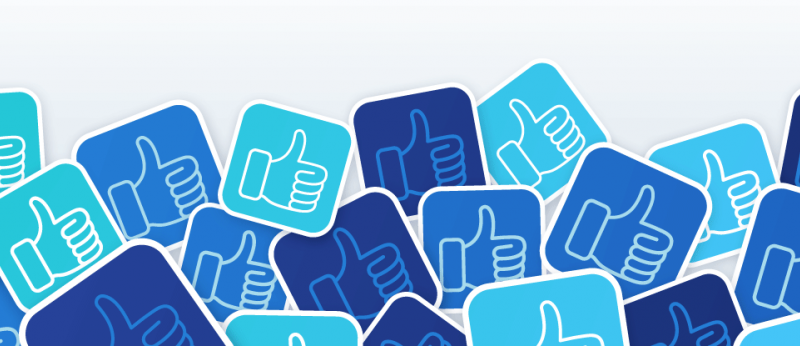 Facebook groups image using thumbs up icons