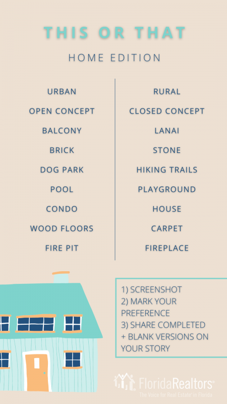 This or That home edition infographic