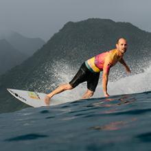 Photo of C.J. Hobgood surfing