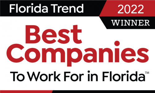 Florida Trend Best Companies to Work in Florida 2022 winner