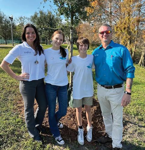 Photo of Angela Grannan and her family