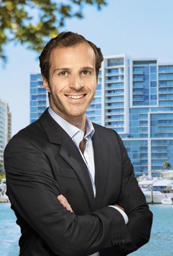 Photo of Ben Nathan against Miami Skyline
