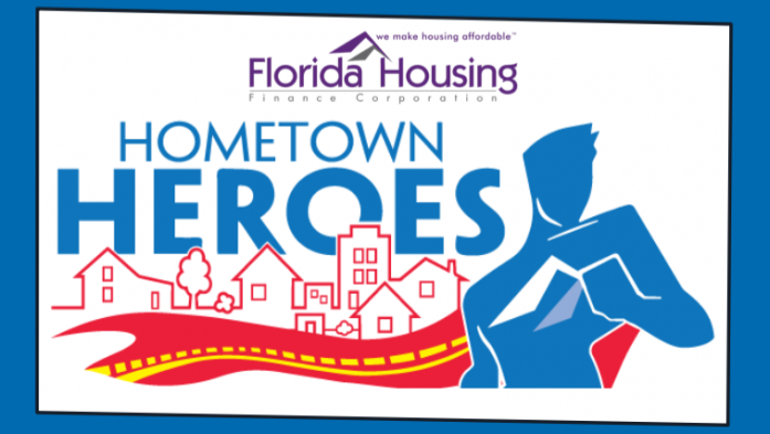Logo for hometown heroes program